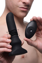 Silicone Vibrating And Thrusting Plug With Remote Control