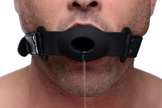 Hollow Silicone Gag