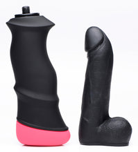 The Mega-pounder Hand-held Thrusting Silicone Dildo