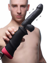 The Mega-pounder Hand-held Thrusting Silicone Dildo