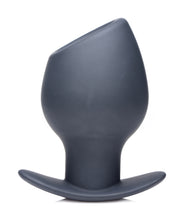 Ass Goblet Silicone Hollow Anal Plug - Small