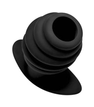 Hive Ass Tunnel Silicone Ribbed Hollow Anal Plug - Large