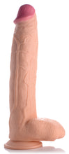 Raging Rhino 17 Inch Veiny Dildo - Flesh