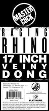 Raging Rhino 17 Inch Veiny Dildo - Flesh