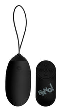 Xl Silicone Vibrating Egg - Black