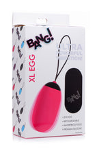 Xl Silicone Vibrating Egg - Pink