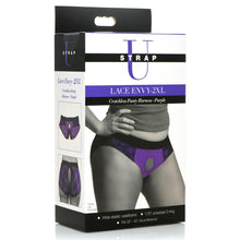 Lace Envy Crotchless Panty Harness - 2xl