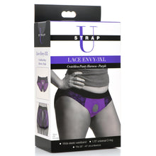 Lace Envy Crotchless Panty Harness - 3xl