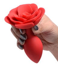 Booty Bloom Silicone Rose Anal Plug - Large