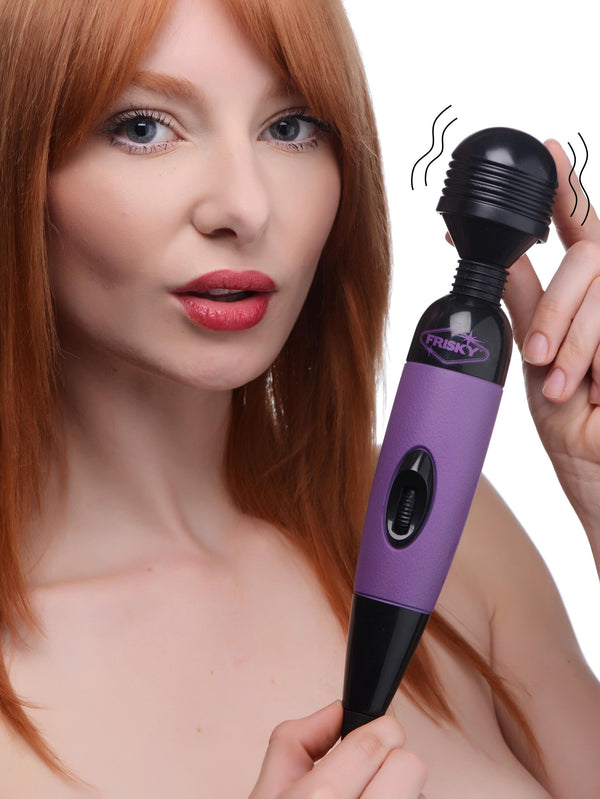 Playful Pleasure Multi-speed Vibrating Wand - Purple