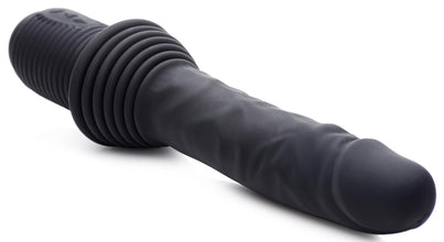 10x Silicone Vibrating And Thrusting Dildo