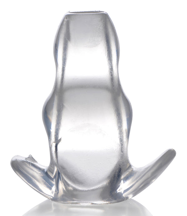 Clear View Hollow Anal Plug - Small