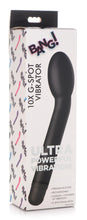 10x Silicone G-spot Vibrator - Black