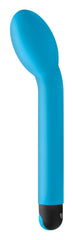 10x Silicone G-spot Vibrator - Blue