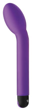 10x Silicone G-spot Vibrator - Purple