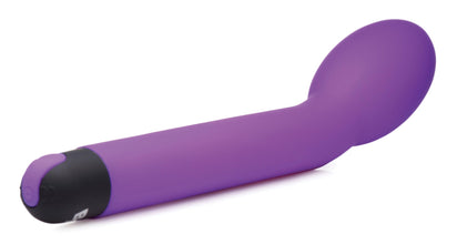 10x Silicone G-spot Vibrator - Purple