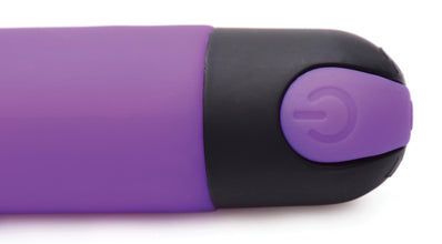 10x Silicone G-spot Vibrator - Purple