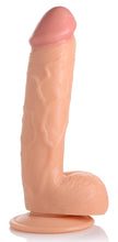 8.25 Inch Dildo With Balls - Light