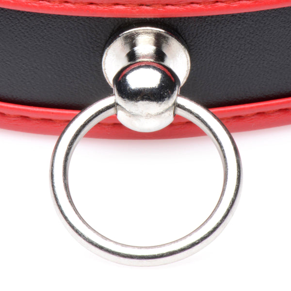 Scarlet Pet Red Collar With O-ring