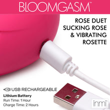 Bloomgasm Rose Duet Sucking Rose And Vibrating Rosette