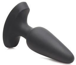 28x Laser Fuck Me Silicone Anal Plug With Remote Control - Medium