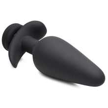 Interchangeable 10x Vibrating Silicone Anal Plug With Remote - Xl