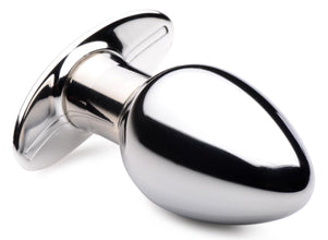 Chrome Blast 7x Rechargeable Butt Plug With Remote Control - Large