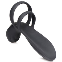 10x Silicone Vibrating Girth Enhancer With Remote Control