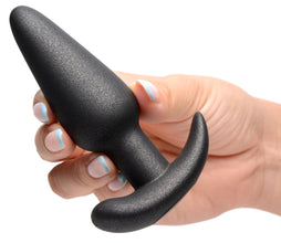 25x Vibrating Silicone Butt Plug With Remote Control