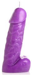 Passion Pecker Dick Drip Candle - Purple
