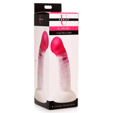 G-swirl G-spot Silicone Dildo - Pink