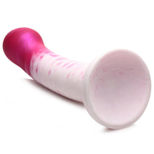 G-swirl G-spot Silicone Dildo - Pink