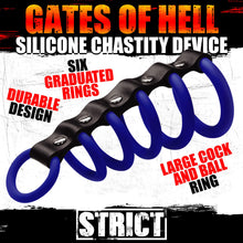 Silicone Gates Of Hell Chastity Device