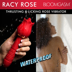 Racy Rose Thrusting And Licking Rose Vibrator