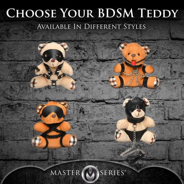 Hooded Teddy Bear Keychain