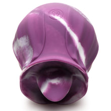 10x Purple Twirl Silicone Licking Rose