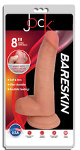 Jock Light Bareskin Dildo With Balls - 8 Inch