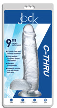 Jock C-thru Dildo - 10 Inch