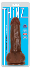 6 Inch Slim Dildo With Balls - Medium