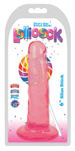 6 Inch Slim Stick Cherry Ice Dildo