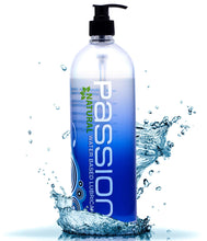 Passion Natural Water-based Lubricant - 34 Oz