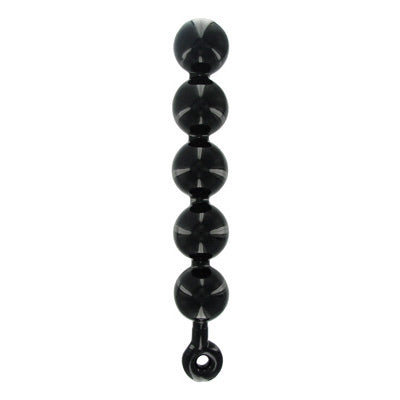 Black Baller Anal Beads