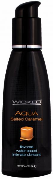 Wicked Aqua Salted Caramel Lube 2oz